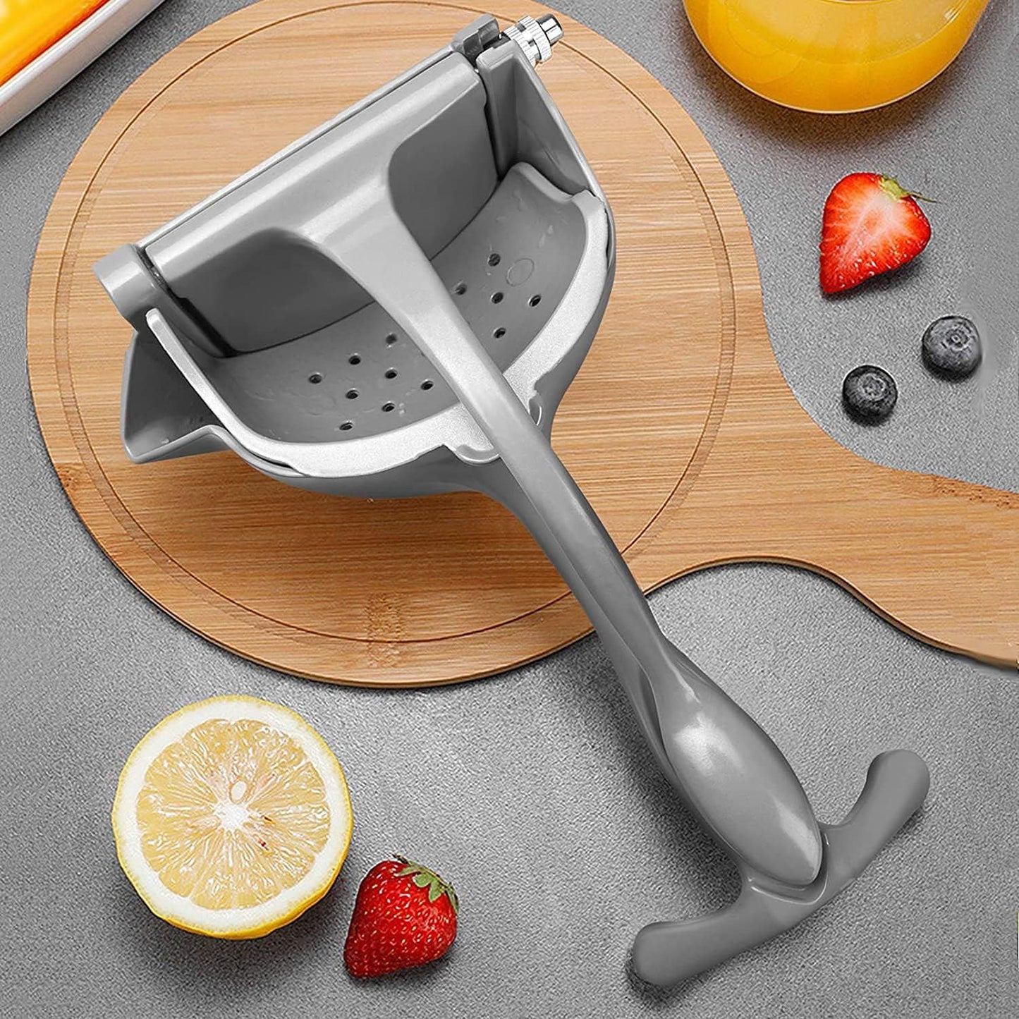 Kitcharo Amateur Premium Stainless Steel Manual Lemon and Lime Squeezer