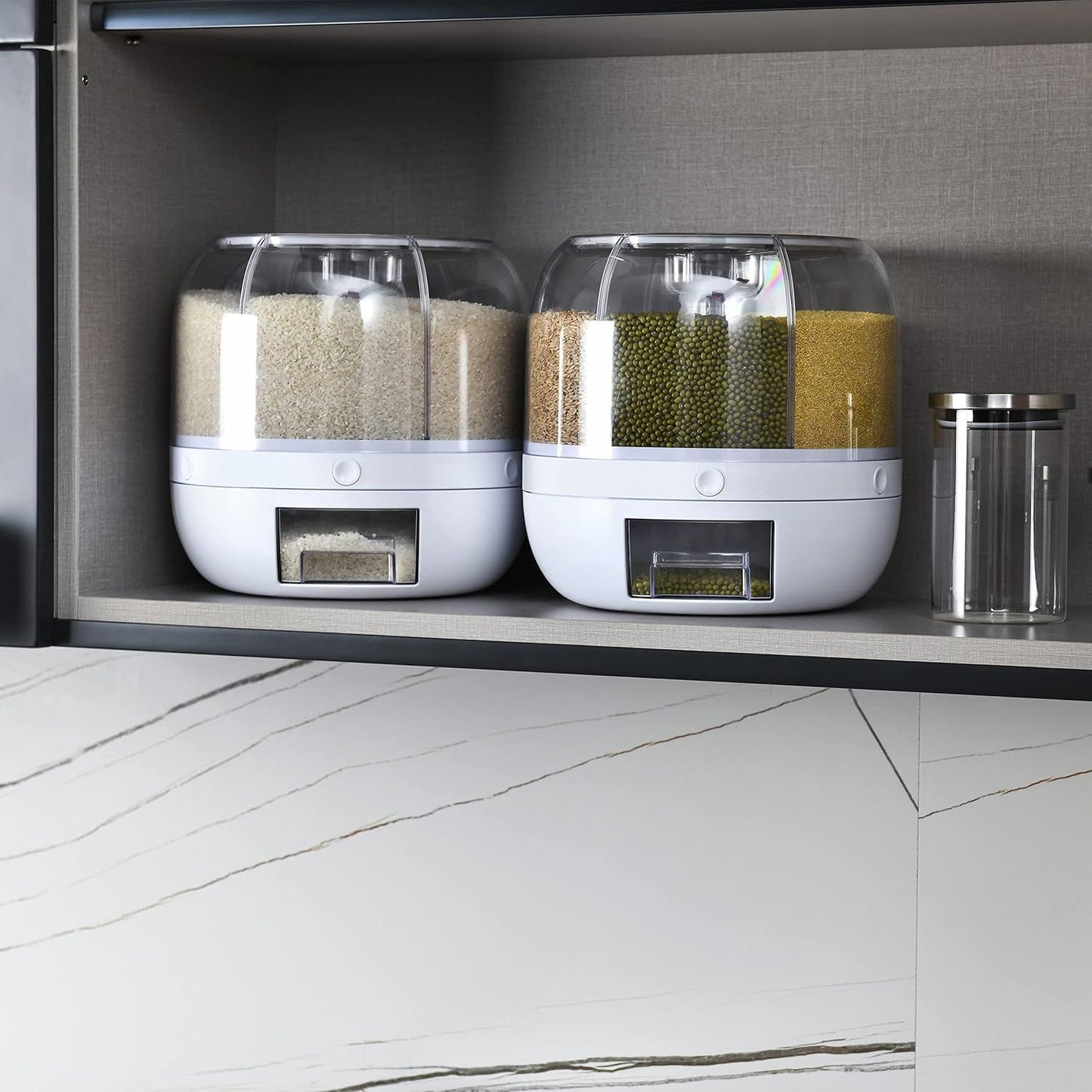 Kitcharo 360 Degree Rotating Dry Food Dispenser